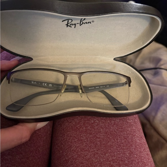 Ray-Ban Gray Metal Eyeglasses - Picture 9 of 14